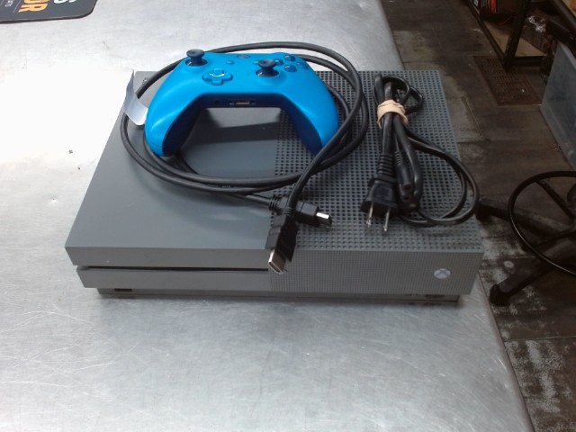 Xbox one s avec manette bleu+fils