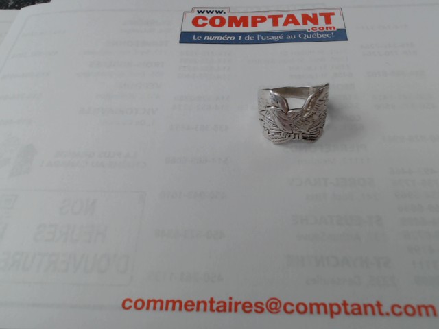 Bague en argent aigle