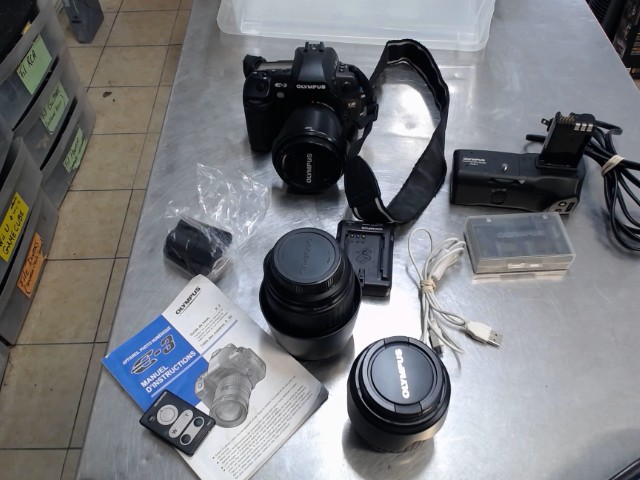 Camera digital+3batt+chrg+3lens+acc
