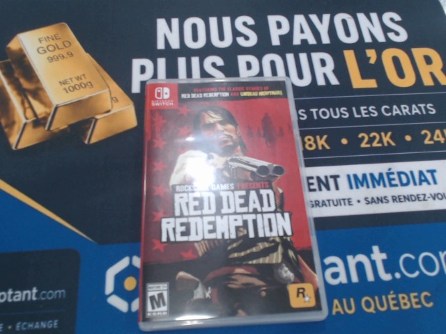 Red dead redemption jeu switch
