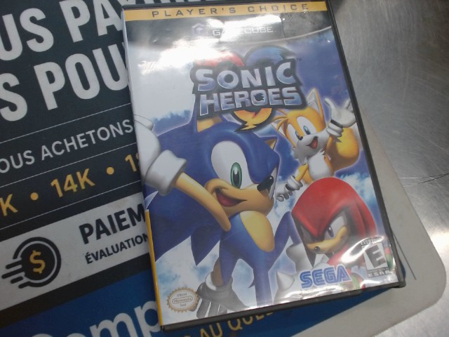 Sonic heroes player's choice