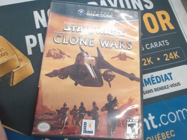 Star wars the clone wars sans livret