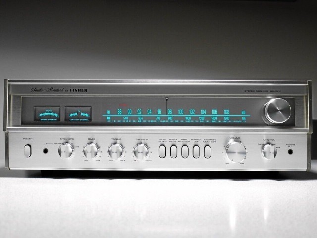 Ampli vintage studio standard wood/silve