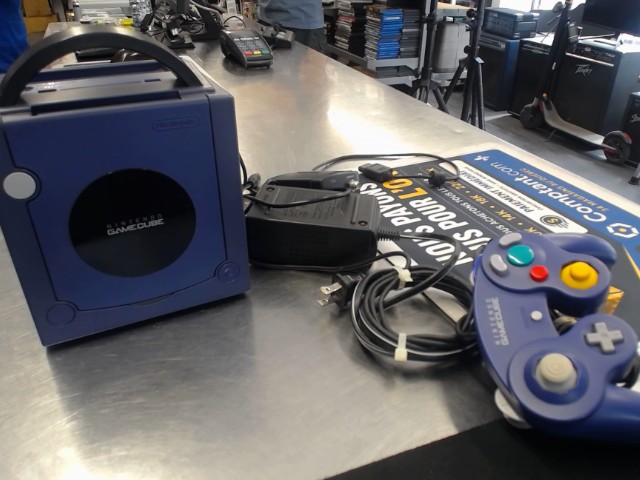 Gamecube avec man et fils