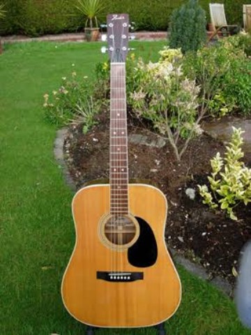 Guitar fender f75 1974