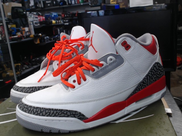 Jordan 3 fire red no box
