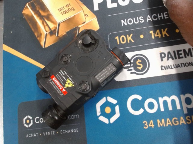 Rail mounted laser light