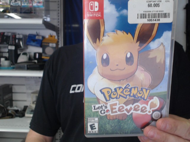 Pokemon let's go eevee!