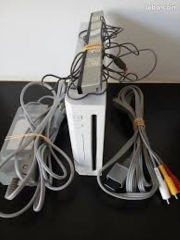 Console wii sans manette+fil