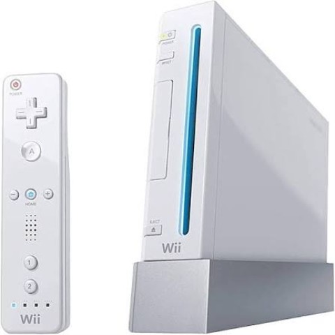 Console wii blanc avec une manette +fil