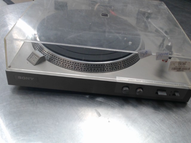 Table tournante sony+fil
