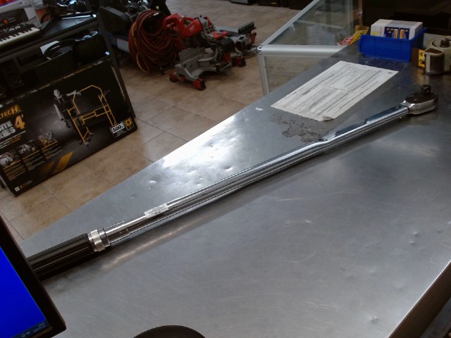 Drive micrometer torque wrench 3/4''