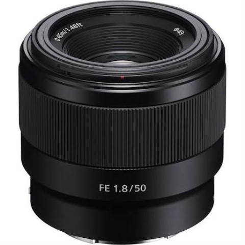 Lentille sony 50mm