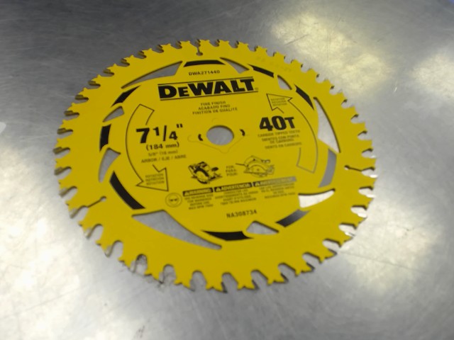 Lame scie ronde dewalt 7 1/4''40t_