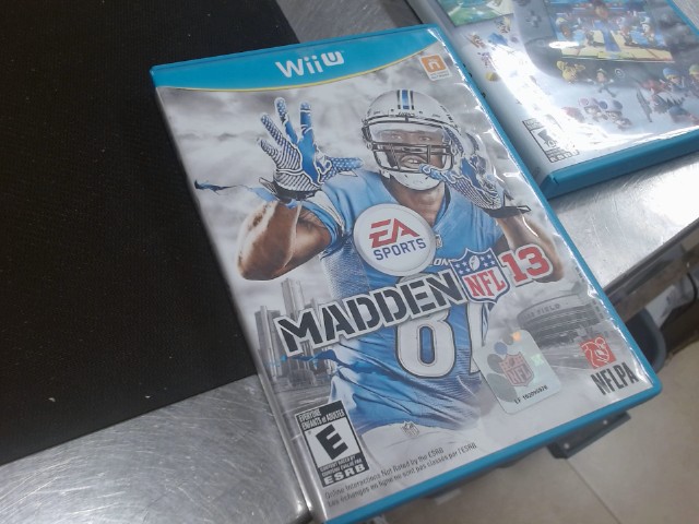 Nfl madden13 wii u