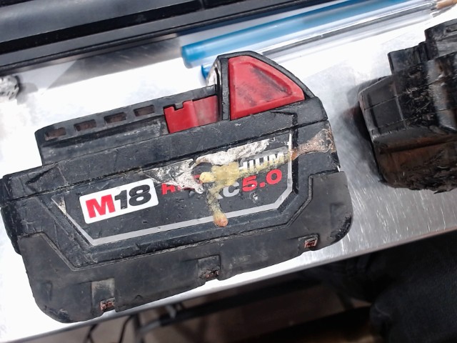 Batterie milwaukee xc 5.0 usager