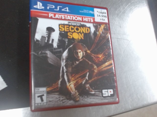 Infamous second son ps4