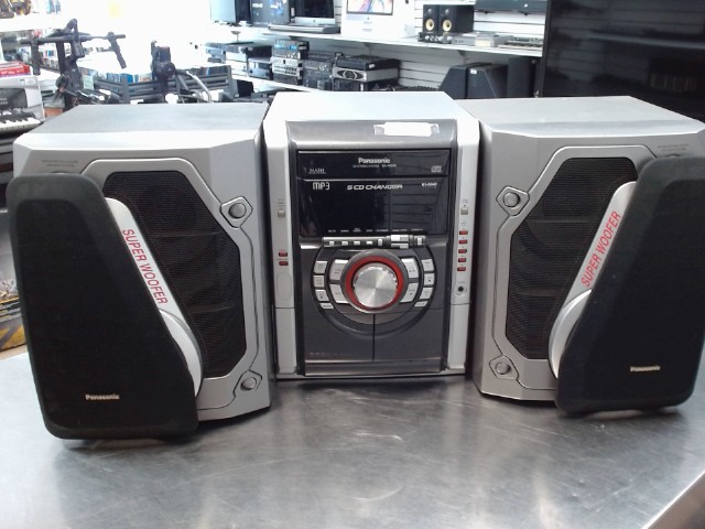 Stereo system cd + 2 subwoofer