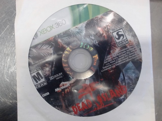 Dead island sans pochette