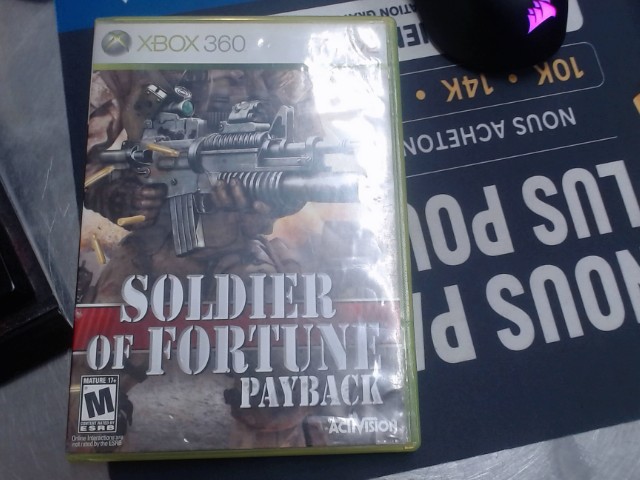 Soldier of fortune payback