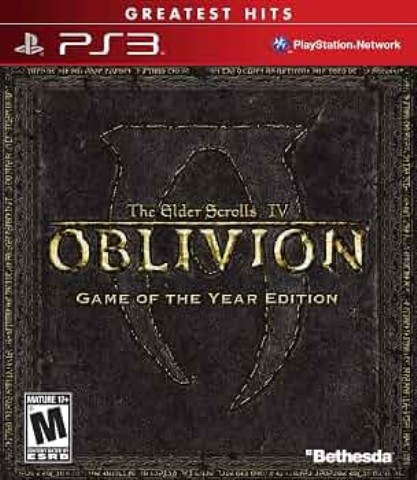 The elder scrolls iv game of the year ed
