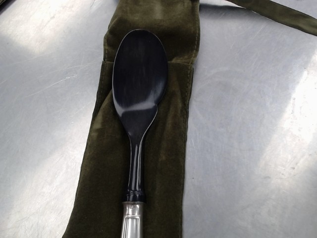 Caviar spoon silver plated xl