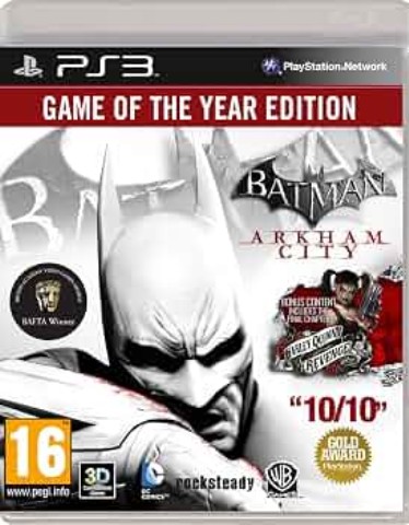 Batman arkham city game of the year edit