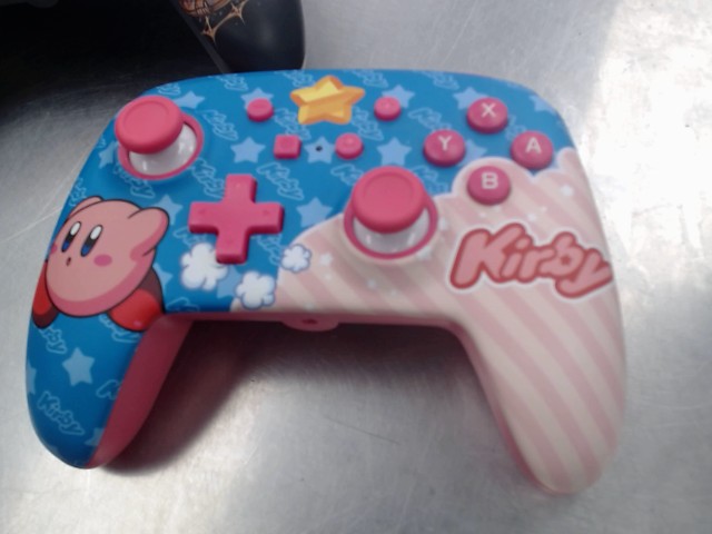 Power a kirby pink controller