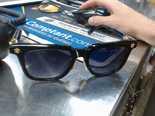 Fake chrome hearts glasses