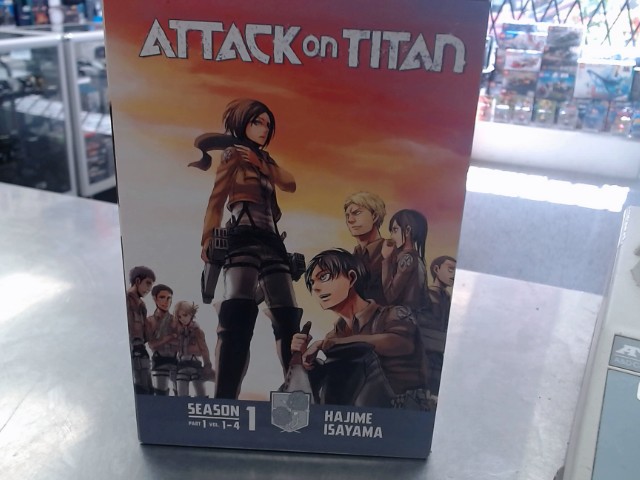 Attack on titan season 1 manga