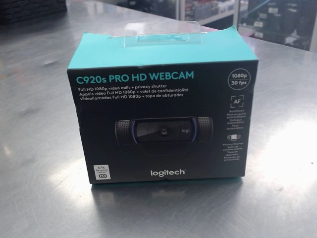 Webcam c920s pro hs