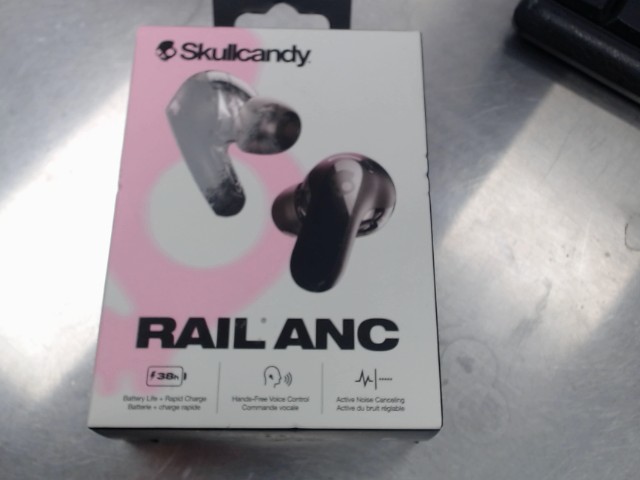 Skullcandy rail anc ecouteur noir