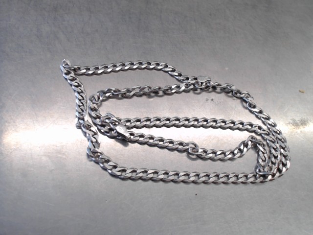 Chaine en silver figaro style