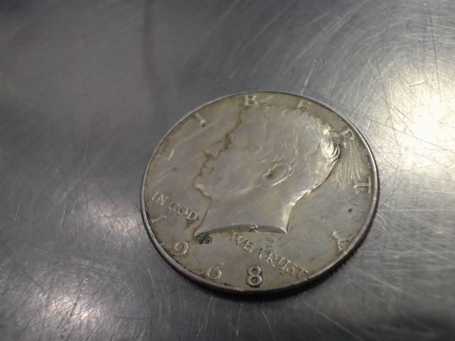 Piece de monnaie en argent jfk
