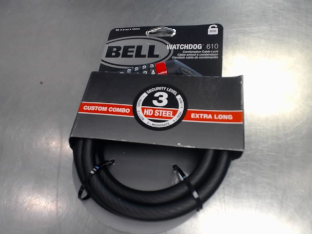 Cable lock bell watchdog 610