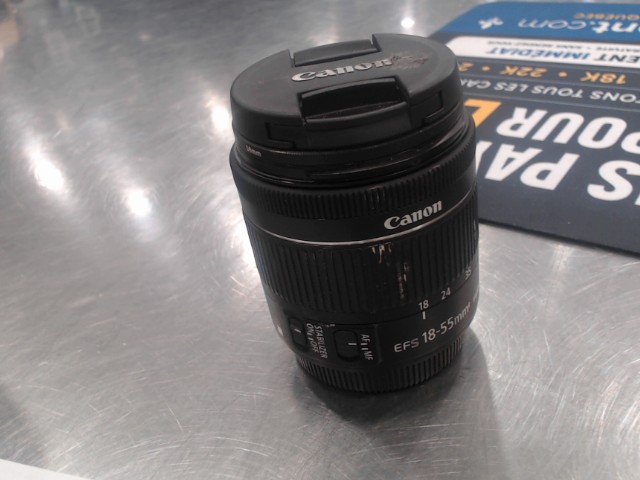 Lentille canon efs 18-55m