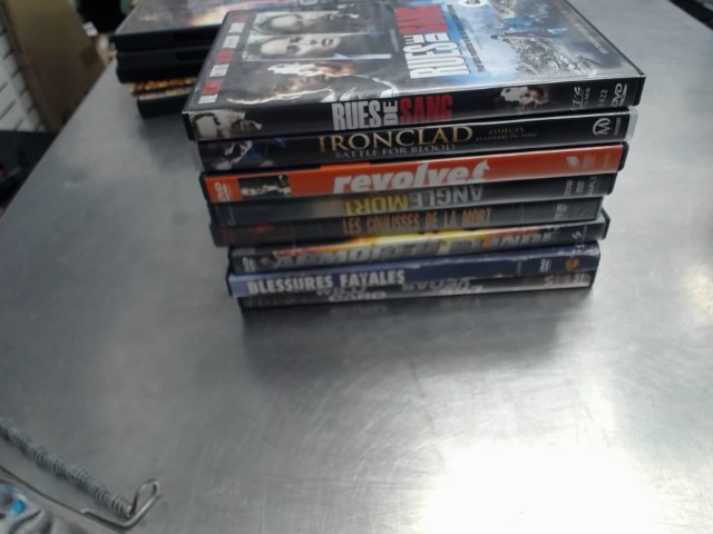 Lot de 8 dvd