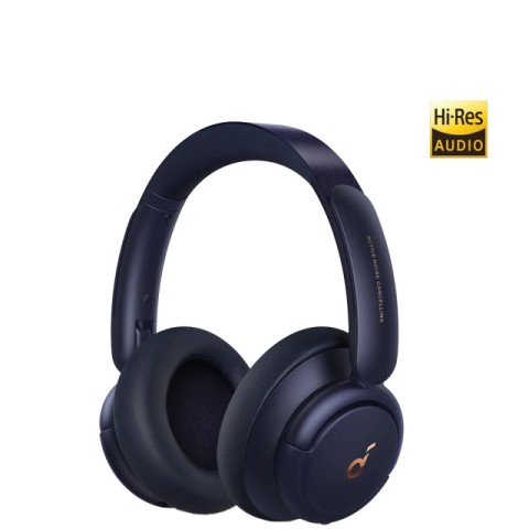 Casque audio soundcore bleu in case