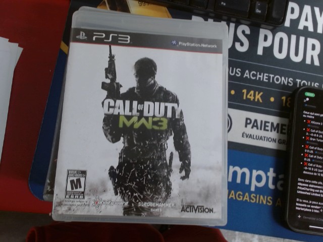 Cod mw3