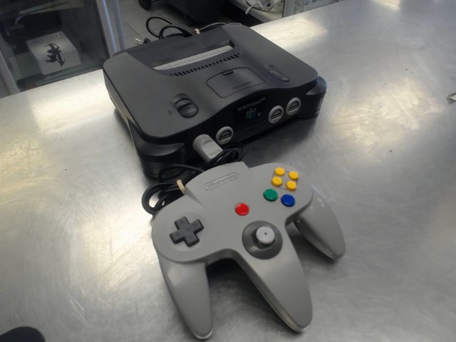 Console nintendo64 + man + power cable