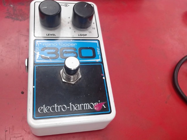 Pedale de guitar looper 360