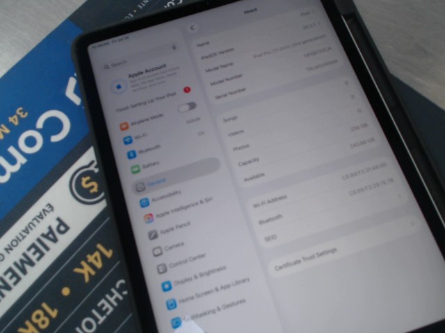 Ipad 3rd gen 11 pouces