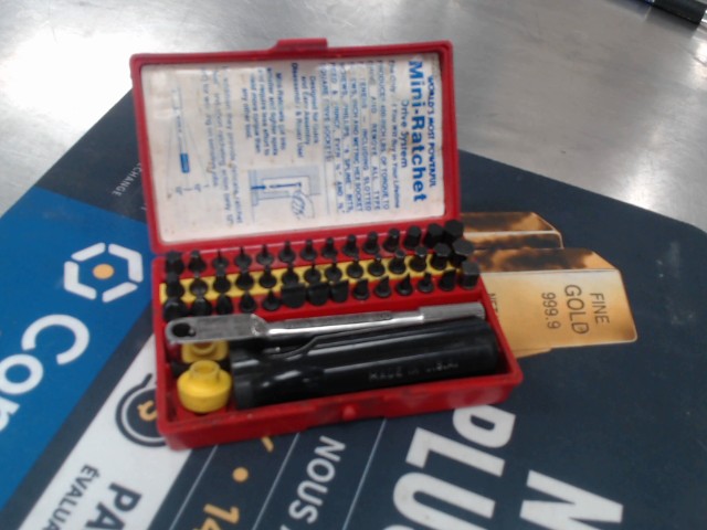 Mini ratchet 52 pieces