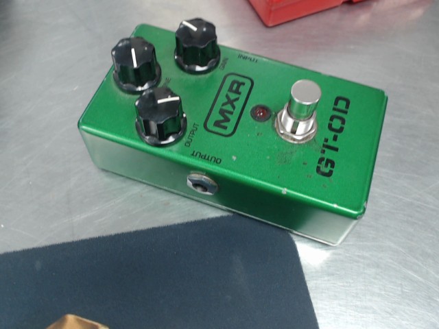 Mxr pedale a guitare verte