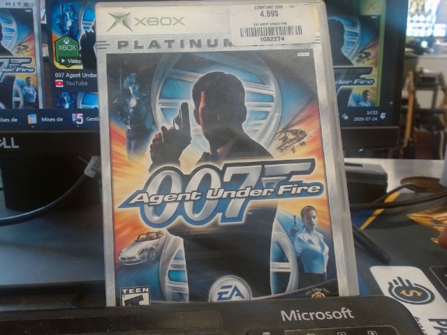 007 agent under fire