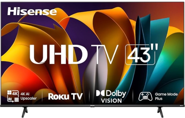 Tv 4k 43po roku tv