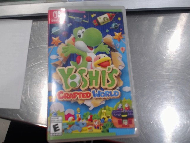 Yoshi's crafted world jeu switch