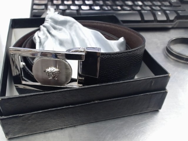 Leather belt