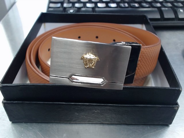 Leather belt