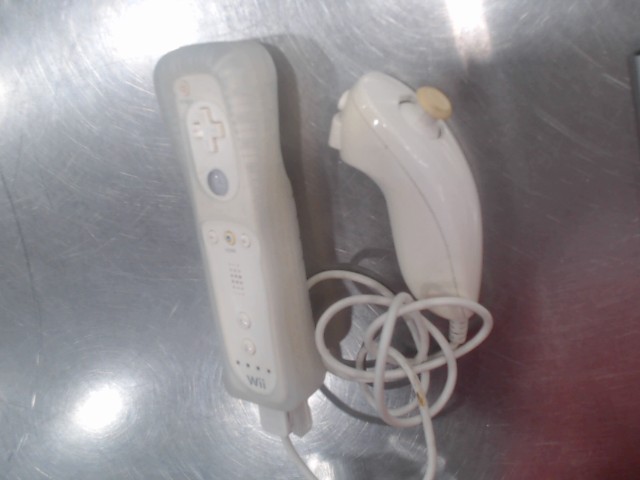 Manette de wii + nunchuk blanche
